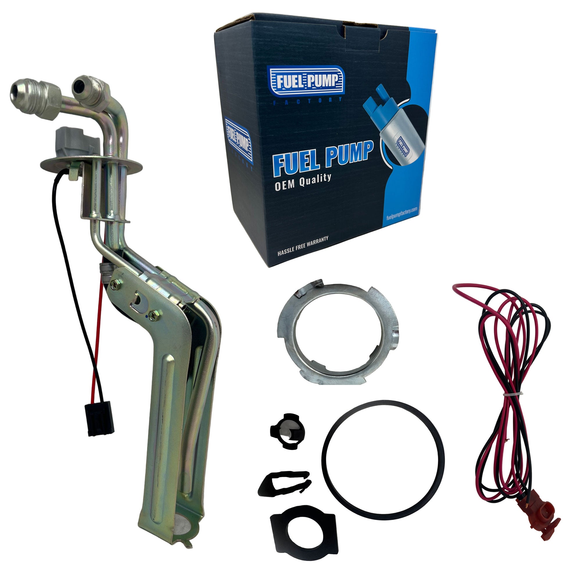 FH-1005 Fuel Pump Hanger 8AN-6AN Fitting for Fox/SN95 86-97 Mustang