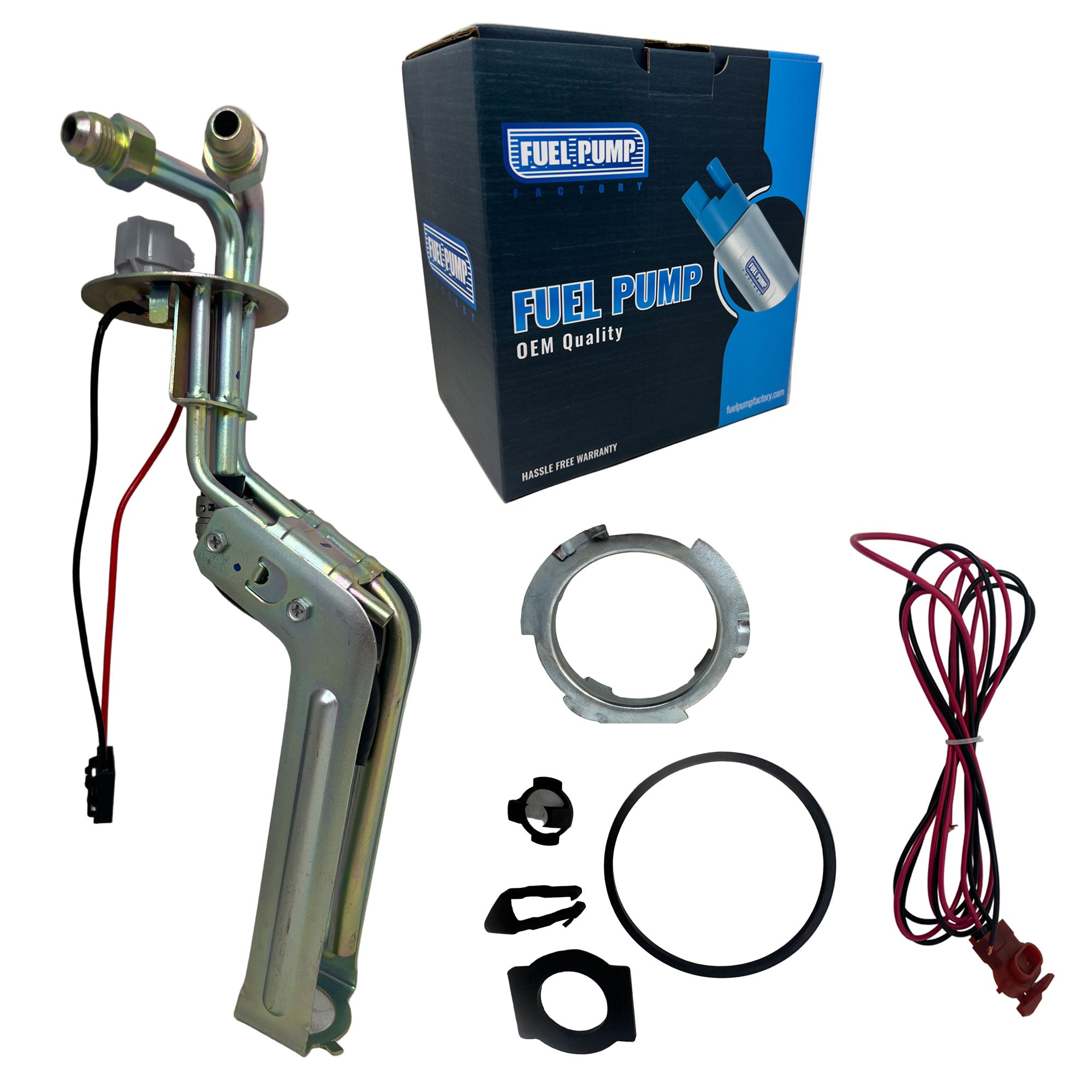 FH-1006 Fuel Pump Hanger 6AN-6AN Fitting for Fox/SN95 86-97 Mustang