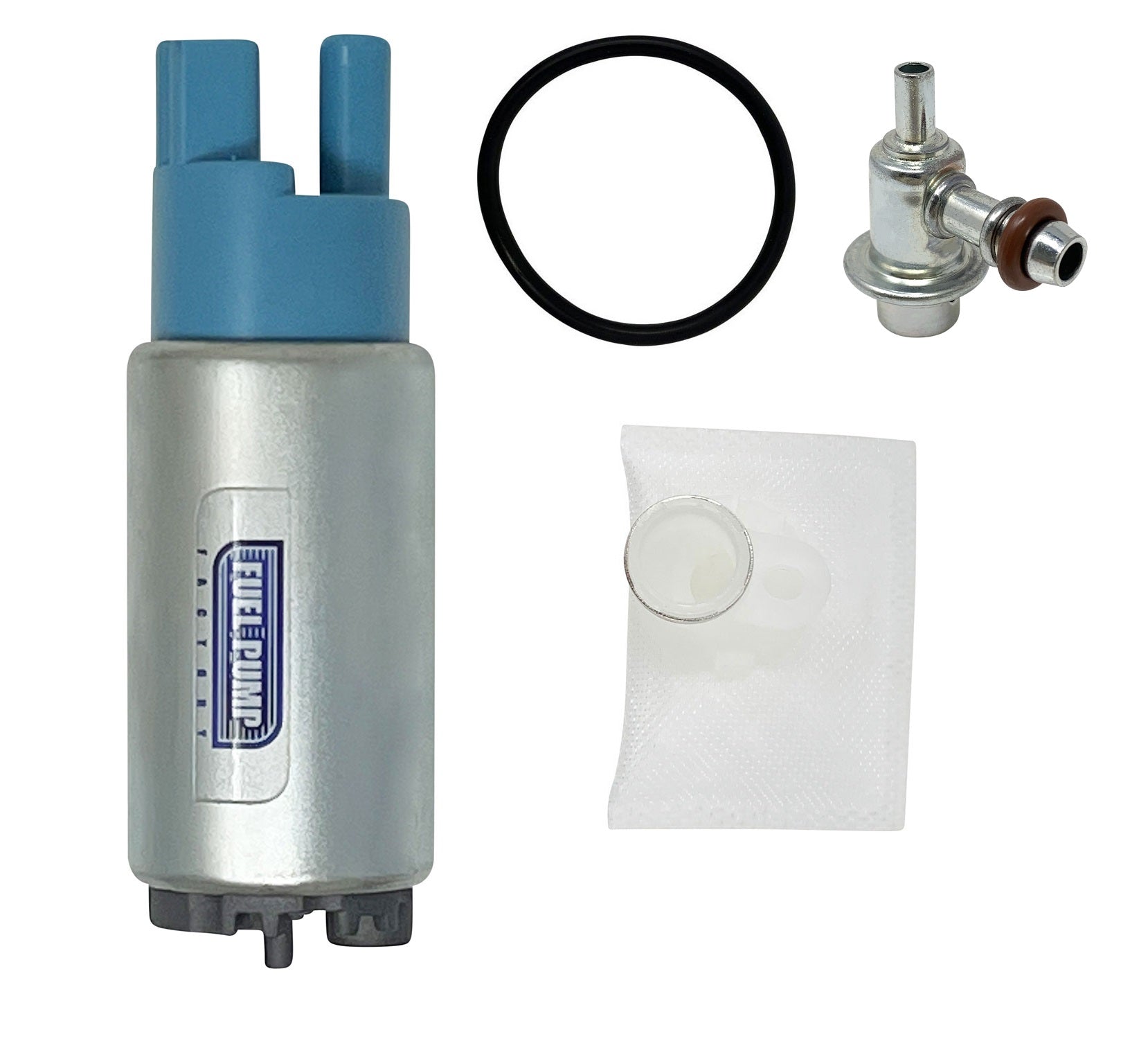 FPF Intank EFI Fuel Pump , Regulator & Strainer For Suzuki Burgman Executive (AN650) , Replaces Suzuki 15100-10G10, 15110-10G00