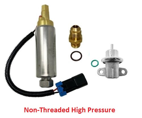 Fuel Pump w/ regulator For Mercury Mercruiser V6/V8 305/350/377/454/502 EFI (Non-Threaded)(High pressure)Replace # 861156A1 / 807949A1