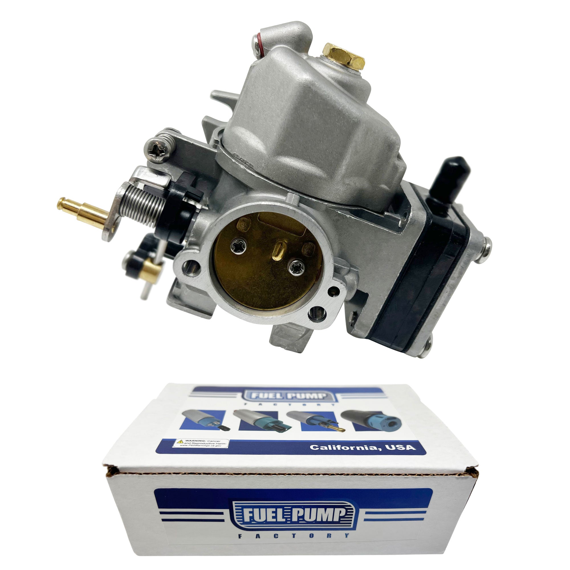 FPF Carburetor for Yamaha 2-Stroke 9.9hp 15hp Replace # 6E8-14301 6E7-14301 684-14301