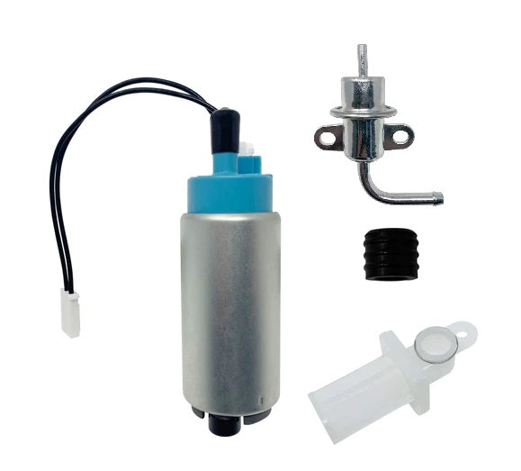 Fuel Pump w/ Pressure Regulator for Yamaha 2005 Up F150 4 Stroke Replace # 63P-13907-01-00 / 63P-13906-00-00