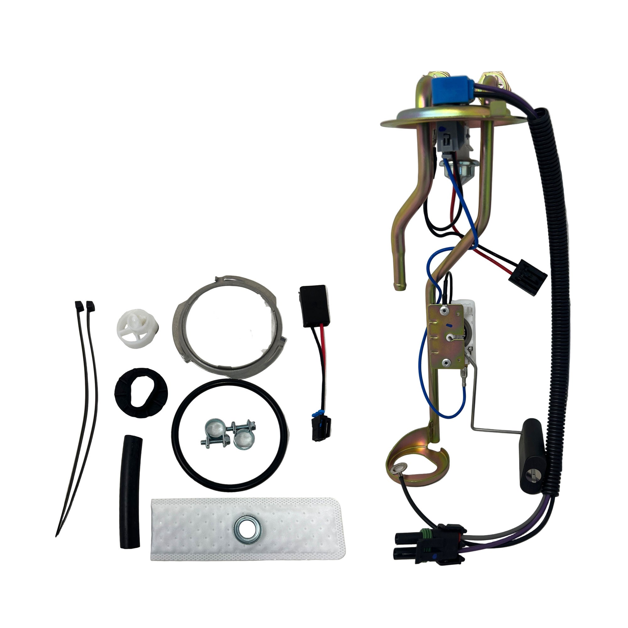 FH-1001 LS Swap Fuel Pump Hanger w/ 6AN Fittings for 1973-1991 Square Body Pickup, C10 / C20 / C30, K10 / K20 / K30, R10 / R20 / R30, V10 / V20 / V30