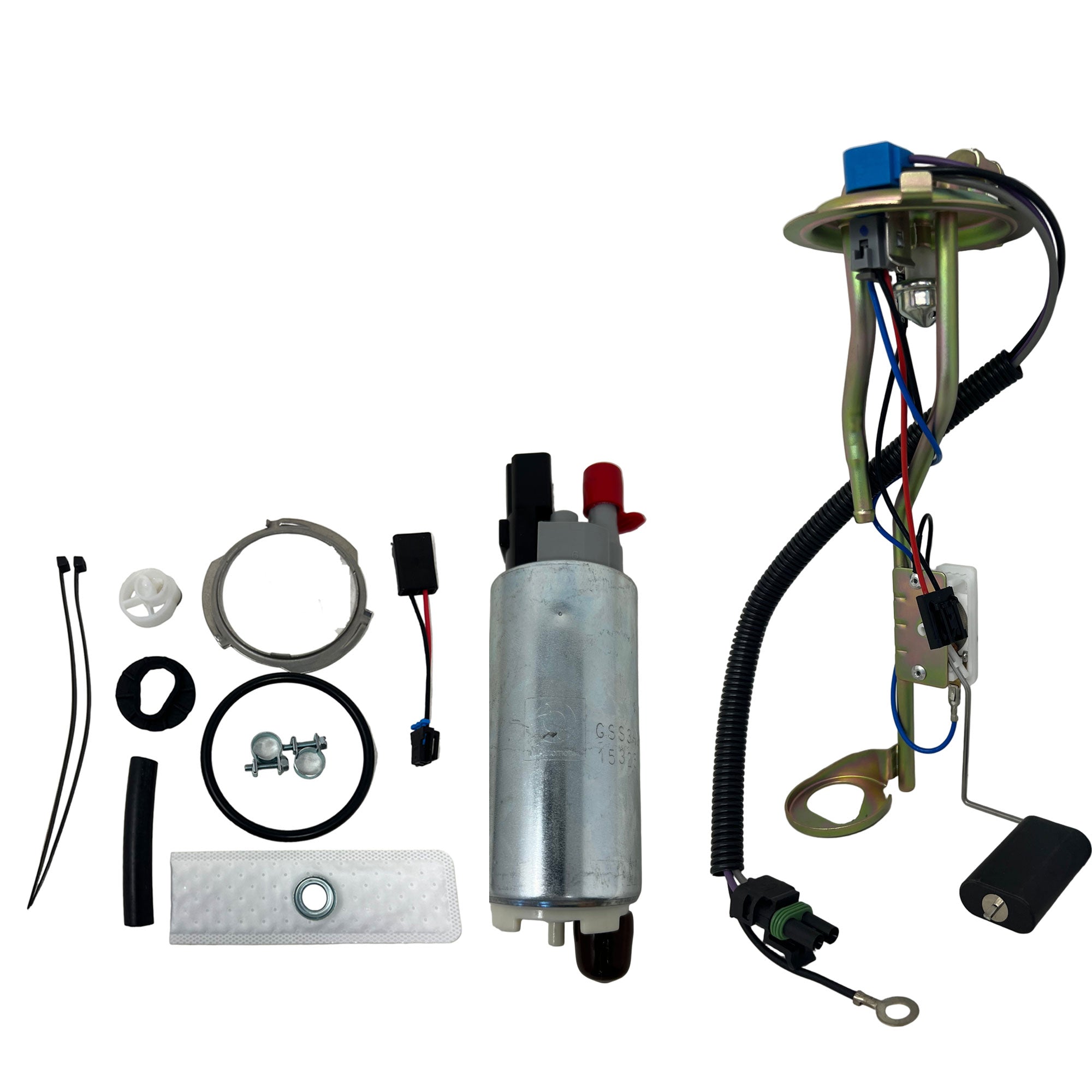 FH-1002 LS Swap Fuel Pump Hanger w/ Barb Fittings for 1973-1991 Square Body Pickup, C10 / C20 / C30, K10 / K20 / K30, R10 / R20 / R30, V10 / V20 / V30