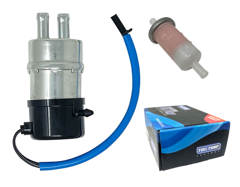 Fuel Pump W/ Fuel Filter for Honda Shadow 750 (VT750) 1998-2007, Replaces Honda 16710-MBA-612, 16710-MBA-611